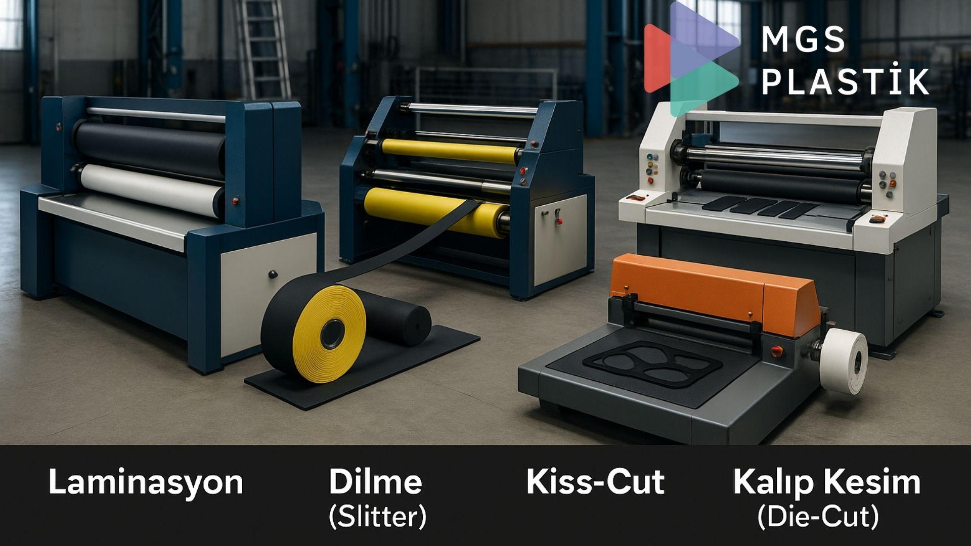 Laminasyon, Dilme, Kiss-Cut ve Kalıp Kesim Teknolojileri