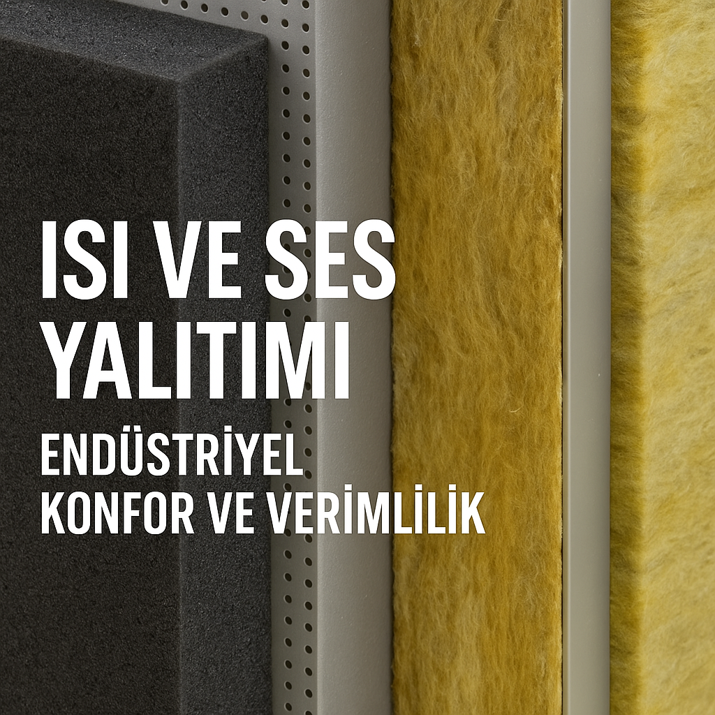 Isı ve Ses Yalıtımı İçin Endüstriyel Çözümler